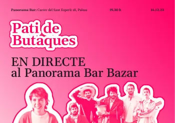 Pati de butaques amb Da souza en Palma