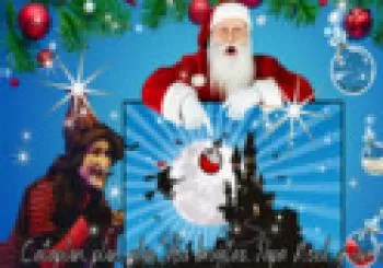 Cataplín, plin, plin, dos brujitas, Papá Noel y un calcetín en Madrid