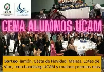 Viaje en bus cena benéfica alumnos UCAM en Puente Tocinos - Murcia