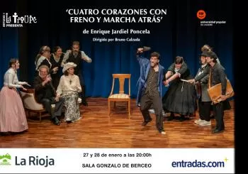 Cuatro corazónes con freno y marcha atrás en LOGROÑO (LA RIOJA)