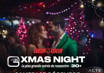 Xmas Night - La plus grande soirée de Noël pour les 30 et plus en Brussels