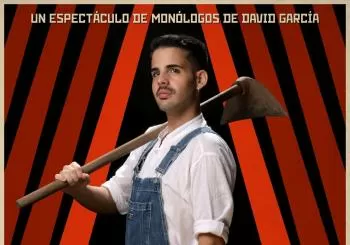 Vagos, maleantes y homosexuales, David García, en el Café Teatro Rayuela en Santa Cruz de Tenerife