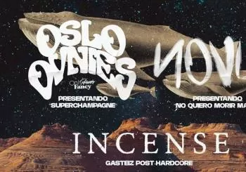 OSLO OVNIES + NOVUS + INCENSE en Vitoria en Vitoria-Gasteiz