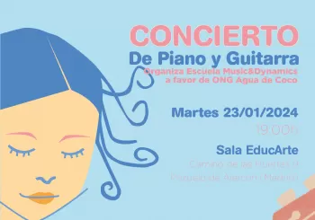 Concierto de Piano y Guitarra en Pozuelo de Alarcón