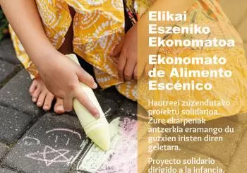 SOPLANDO VELAS CON NOA/ NOAREKIN PANTA RHEIREN URTEBETETZEAN. Elikai Eszeniko Ekonomatoa / Ekonomato de Alimento Escénico en Murua