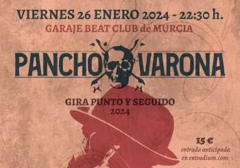 Pancho Varona Gira Punto y Seguido 2024 en Murcia