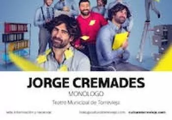 JORGE CREMADES EN MONÓLOGO en Torrevieja