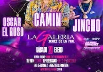CAMIN, JINCHO Y OSCAR EL RUSO EN SALA LA GALERÍA - JÉREZ en Jerez de la Frontera