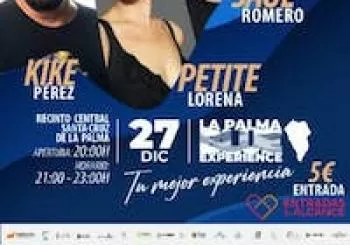 NOCHE DE HUMOR KIKE PÉREZ, SAÚL ROMERO Y PETITE LORENA - LA PALMA BLUE EXPERIENCE en SANTA CRUZ DE LA PALMA