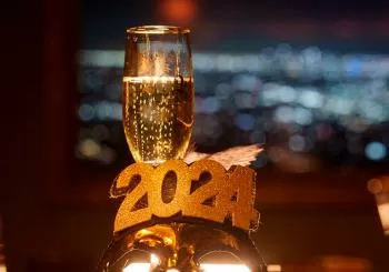 New Year's Eve in The Velvet Martini Lounge en Los Angeles