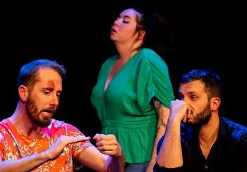 Jamais deux sans trois' au Café-théâtre Rikiki en Lyon