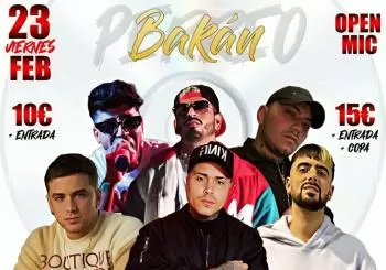 Perreo Bakan 23/02/2024 Madrid Sala Bakan 22:00