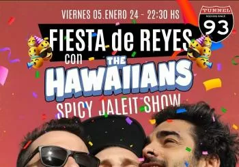 FIESTA de REYES con THE HAWAIIANS en Palma