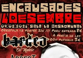 Concert 9 febrer en Barcelona