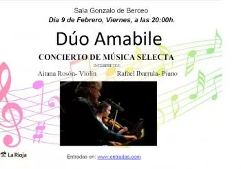 Música selecta. Dúo amabile en LOGROÑO (LA RIOJA)