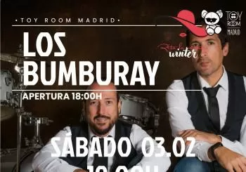 Tardeo en Sala Toy Room con “Los Bumburay” y Dj’s invitados en Madrid