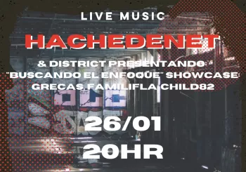 HACHEDENET & DISTRICT PRESENTANDO: BUSCANDO EL ENFOQUE en MADRID