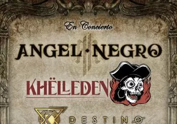 ANGEL NEGRO + KHËLLEDEN + DESTINO EN CONCIERTO en MURCIA