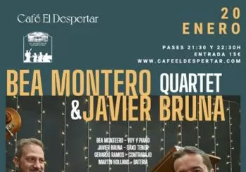 BEA MONTERO & JAVIER BRUNA QUARTET en MADRID