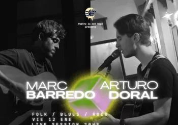 Arturo Doral & Marc Barredo at Bodegón Club en Barcelona