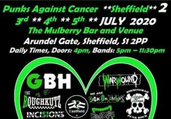 Entradas Punks against cancer weekend ticket en The Mulberry Bar and Venue