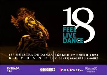 18 Feel, live, Dance por la Escuela de Danza Keydance