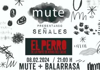 Mute + Balarrasa. El perro de la parte de atrás en Madrid
