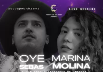 Oye Sebas & Marina Molina at Bodegón Club en Barcelona