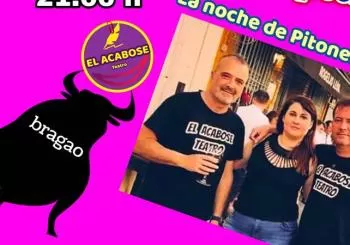 EL SHOW DEL ACABOSE TEATRO:Noche de pitones afilao en Sevilla