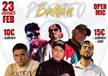 FESTIVAL REGGAETON en Sala Bakán en Madrid
