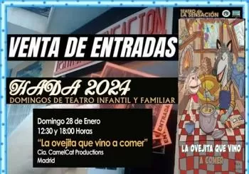 TEATRO INFANTIL La ovejita que vino a comer de CamelCat Productions en CIUDAD REAL