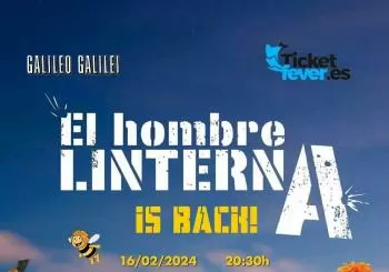 El Hombre Linterna - Sala Galileo Galilei en Madrid