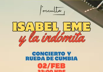 ISABEL EME Y LA INDOMITA + RUEDA DE CUMBIA en Barcelona