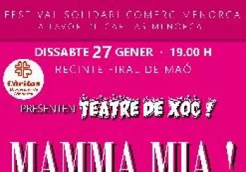 FESTIVAL SOLIDARI COMERÇ MENORCA A FAVOR DE CÀRITAS MENORCA