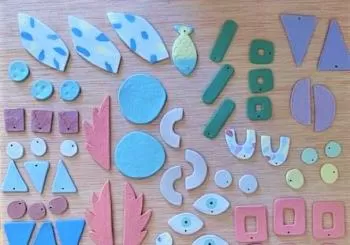 TALLER MONOGRÁFICO DE CERÁMICA. PENDIENTES DE CERÁMICA en MADRID