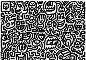 COSLAB-DOODEL ART. LÍNEAS ONDULADAS, ARTE GARABATEADO en MADRID