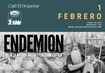 ENDEMÍON -Lira de la antigua Grecia y percusión exótica- en MADRID