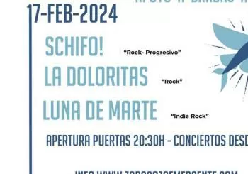 La Doloritas + SCHIFO! + Luna de Marte en Zaragoza