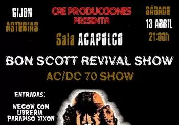 Bon Scott Revival Show en Gijón