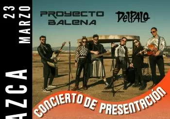 CONCIERTO PROYECTO BALLENA Y DELPALO en Madrid