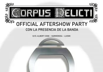 CORPUS DELICTI AFTERSHOW PARTY en Barcelona