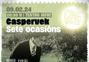 Cineconcertos. “Sete ocasións” (Buster Keaton) con CASPERVEK en Ferrol
