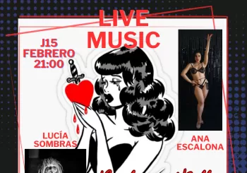 J15 LAS NOCHES DEL BURLESQUE&ROLL: AMOR DESAMOR en MADRID