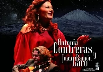 Antonia Contreras y Juan Ramón Caro en Tenerife
