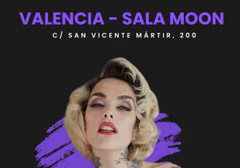 Único concierto de VINILA VON BISMARK en Valencia