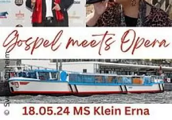 Gospel meets Opera - MS Klein Erna - Yasmin Reese & Alexander Herzog en HAMBURG