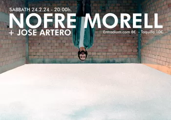 Nofre Morell + Jose Artero en INTERGALACTIC en Palma de Mallorca