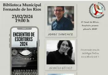 II Encuentro de escritores 2024 en Fuenlabrada