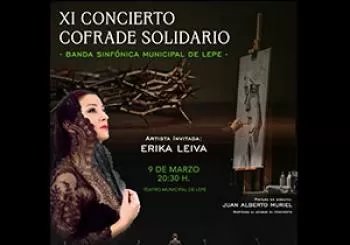 XI CONCIERTO COFRADE SOLIDARIO - BANDA SINFÓNICA MUNICIPAL DE LEPE Y ERIKA LEIVA