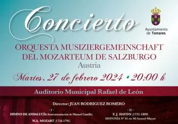Orquesta MUSIZIERGEMEINSCHAFT DEL MOZARTEUM DE SALZBURGO (Austria) en SEVILLA